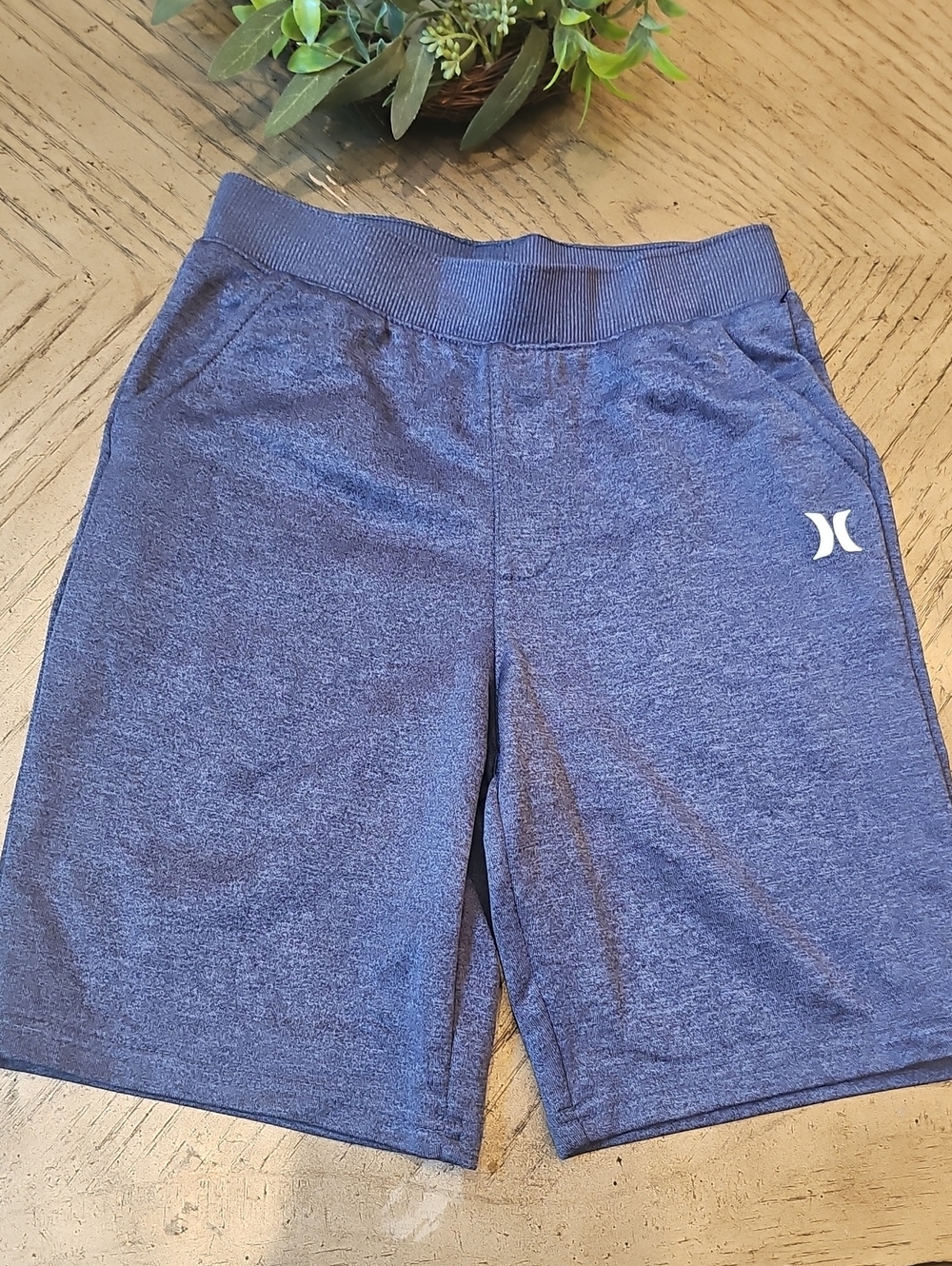 Hurley Blue Gray Shorts Size M 10-12